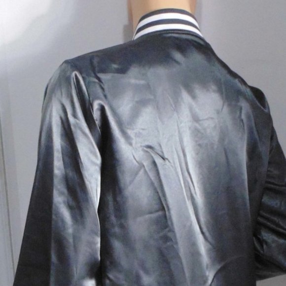 MIAMI HEAT Basketball Gray Satin jacket - Picture 5 of 7